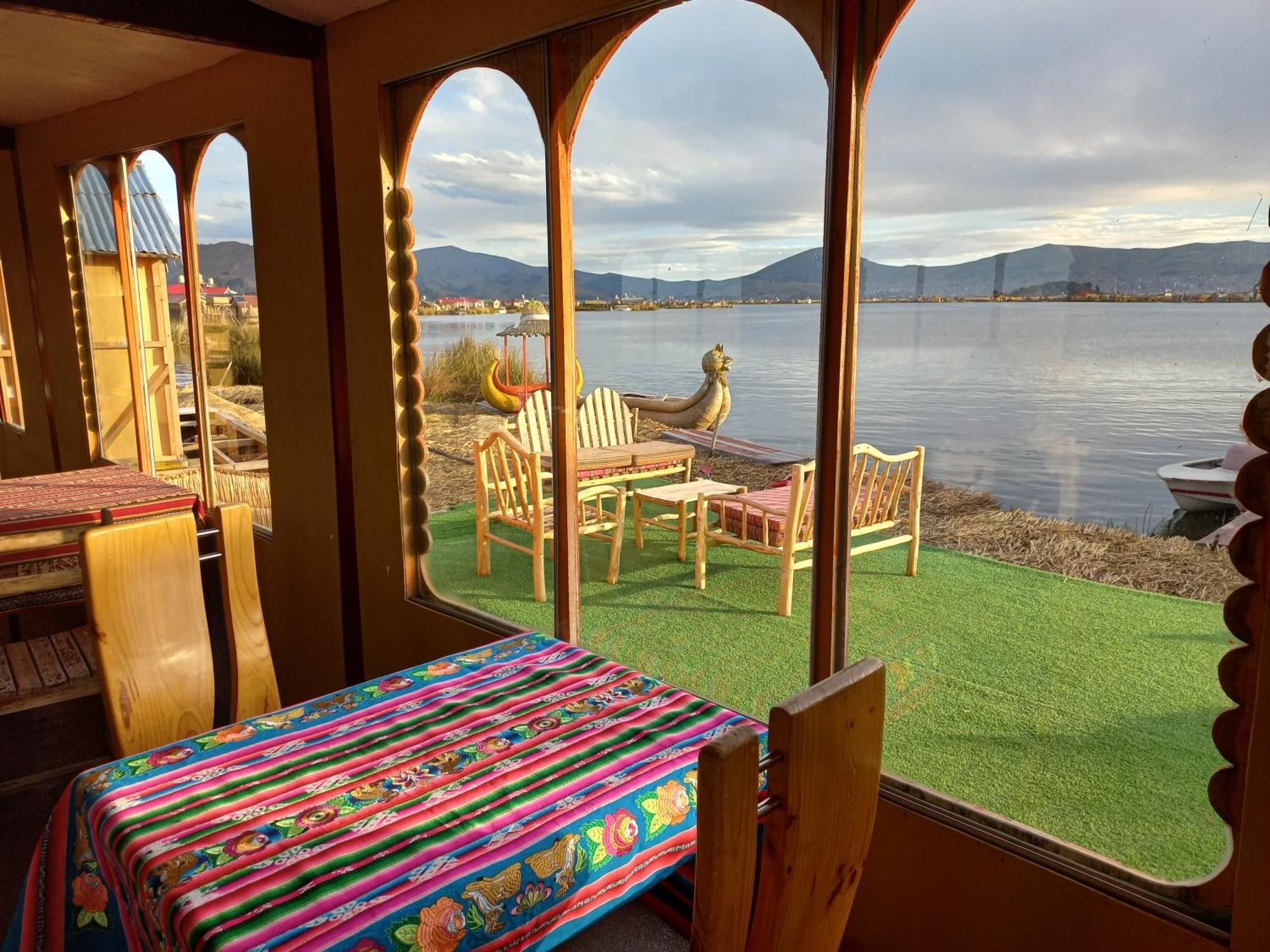 Hotel Uros Aruma-Uro On Uros Floating Islands Puno Exteriér fotografie