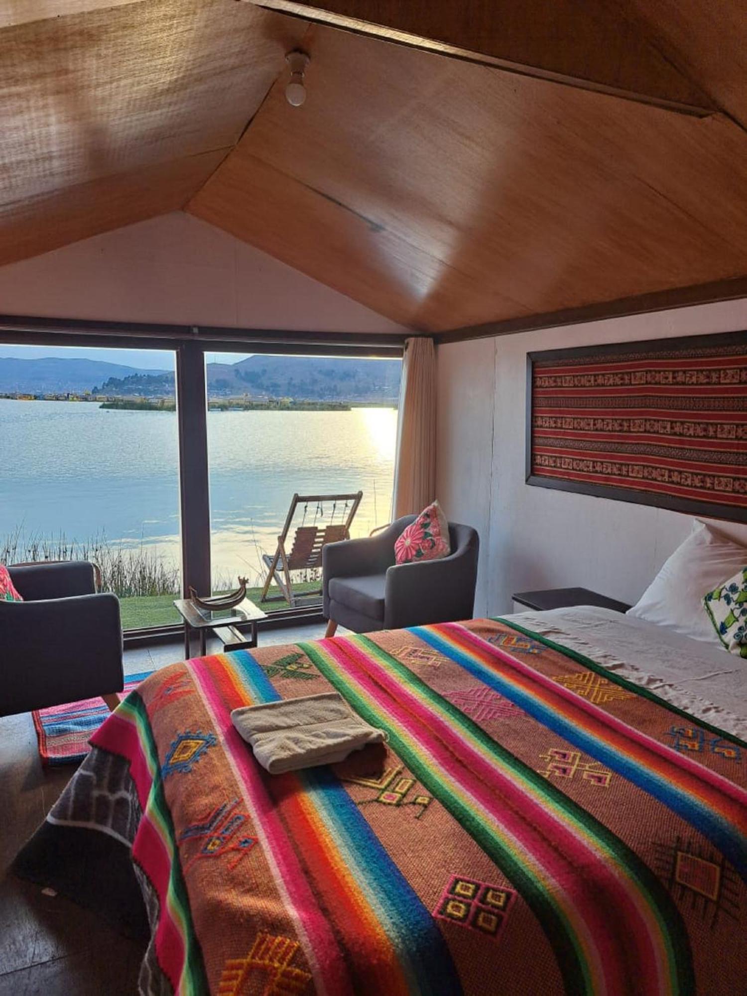 Hotel Uros Aruma-Uro On Uros Floating Islands Puno Exteriér fotografie