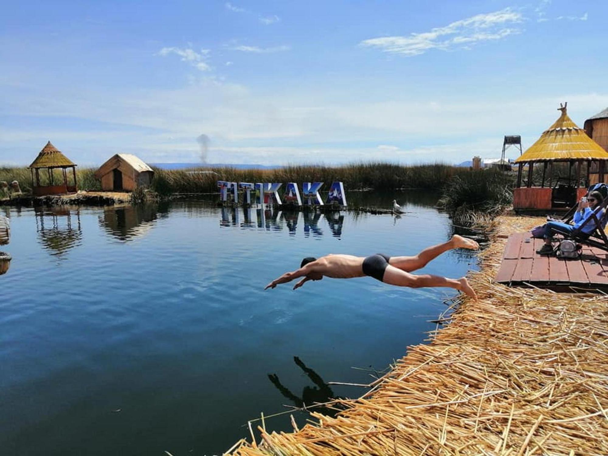 Hotel Uros Aruma-Uro On Uros Floating Islands Puno Exteriér fotografie